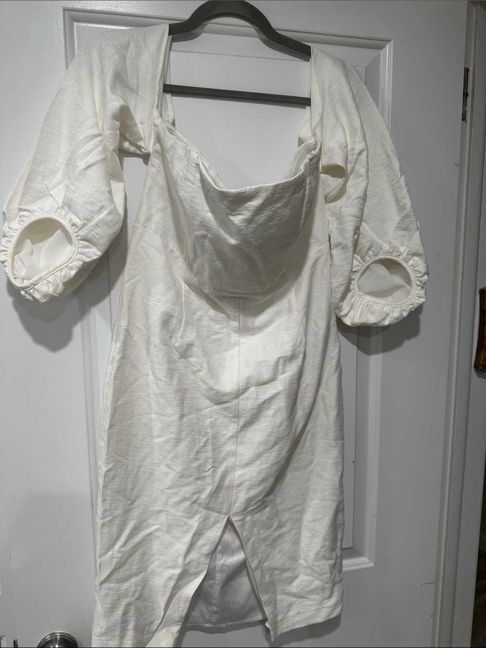 Bardot Daria Dress Mini Dress White Size 8 NWT